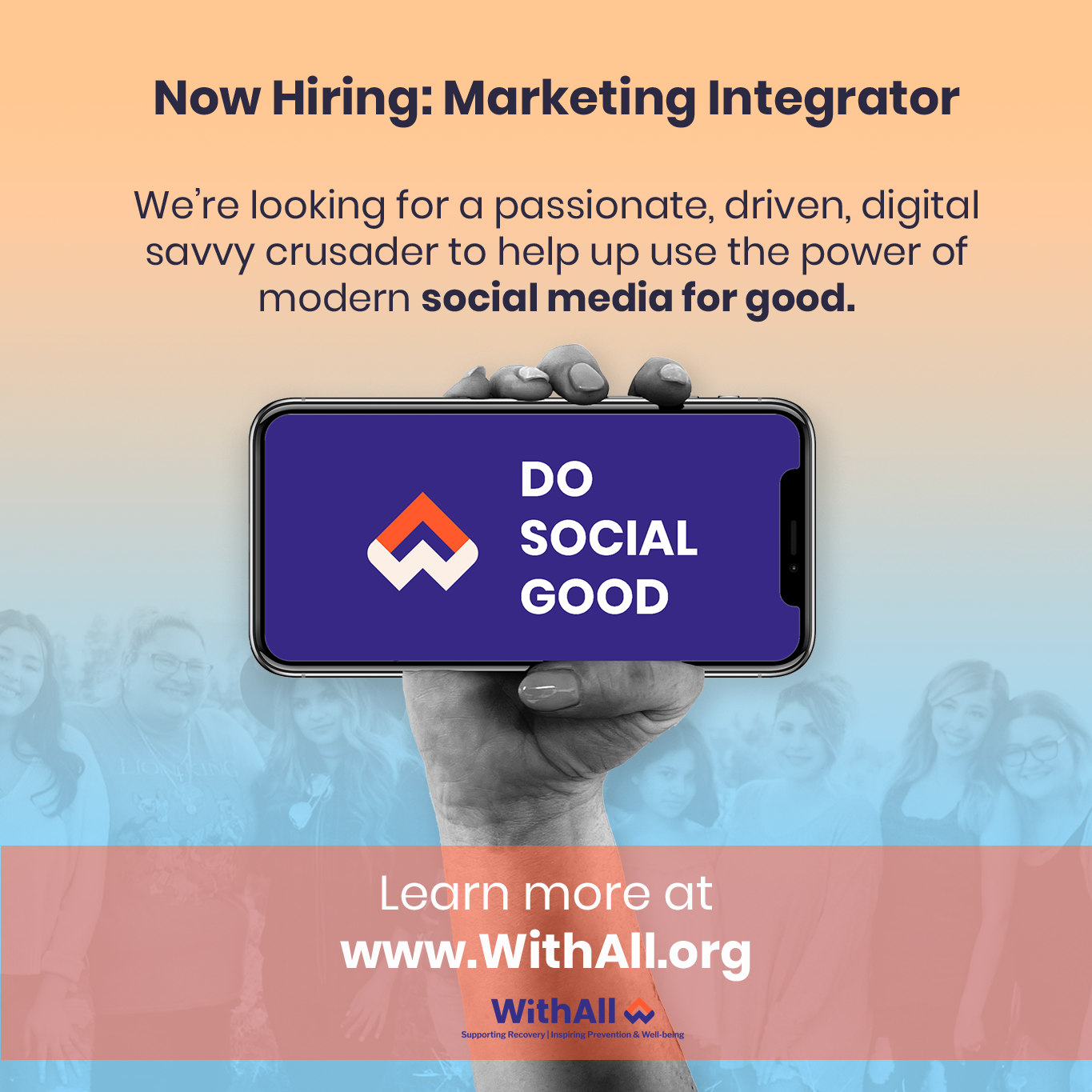 Now Hiring | Marketing Integrator at WithAll.org