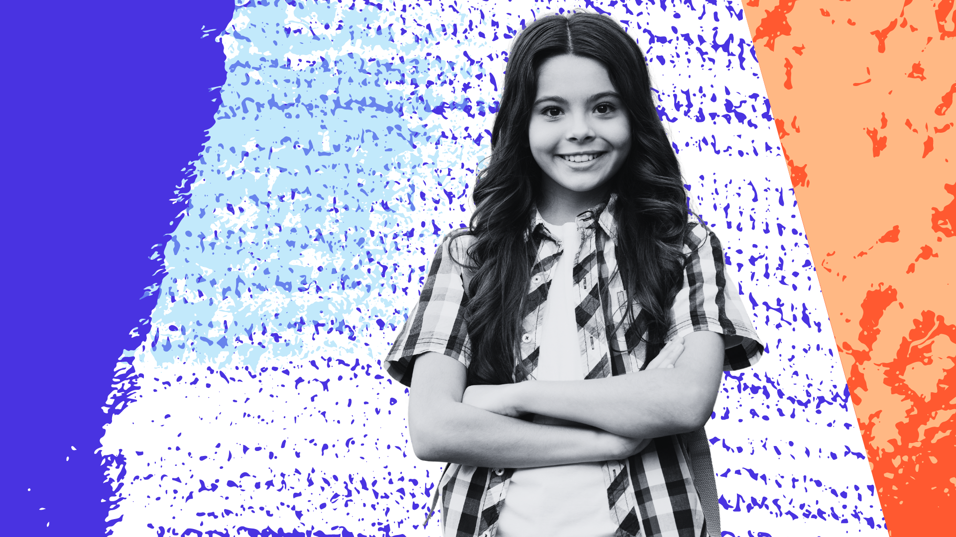 Child smiling at the camera