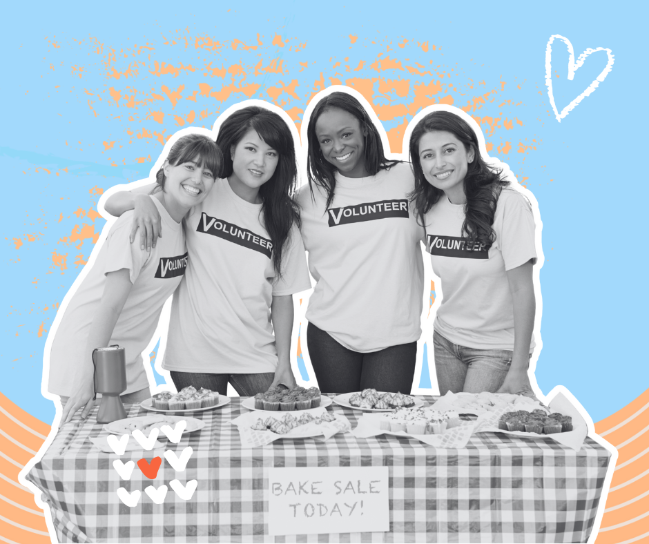 hosting a bake sale fundraiser for WithAll